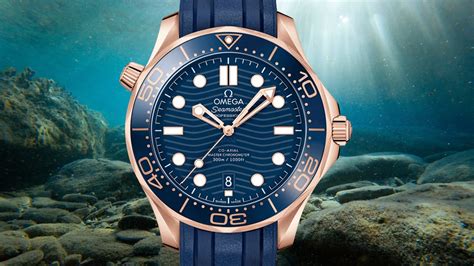 omega seamaster 422717|Seamaster Diver 300M 42 mm, Sedna™ gold on rubber strap.